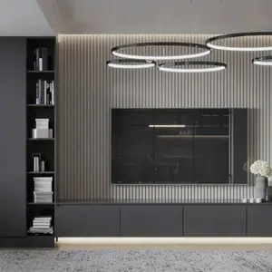 Nieuw Design Tv Staat Matt Black Tv Kast Interieur Woonkamer Meubels