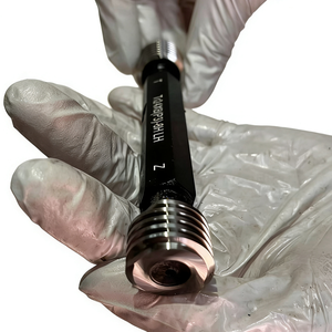 Stalen metrische schroefdraadringmeter Hoge nauwkeurigheid 0,001 mm Precisiemeetmateriaal GCr15 - Product Image 2