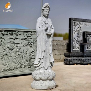 รูปปั้นบัว<span class=keywords><strong>เจ้าแม่</strong></span><span class=keywords><strong>กวน</strong></span><span class=keywords><strong>อิ</strong></span><span class=keywords><strong>ม</strong></span>ทำจากหินอ่อนสีขาวแกะ<span class=keywords><strong>สลัก</strong></span>ด้วย<span class=keywords><strong>ม</strong></span>ือขนาดจริง - Product Image 5