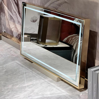 Meubles de luxe modernes pour chambre à coucher Coiffeuses de maquillage avec miroir et tiroirs Coiffeuse de haute qualité