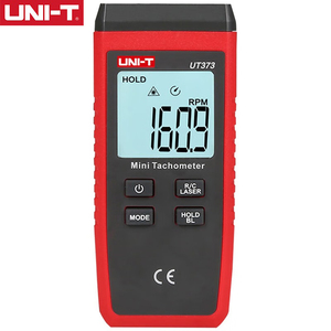 Tachymètre laser numérique miniature UNI-T UT373 sans contact, plage de mesure des tr/min 10-99999 tr/min, odomètre, rétroéclairage - Product Image 3