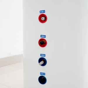 Réservoir de stockage d'eau chaude en acier inoxydable personnalisé avec serpentin de chauffage pour la douche domestique et les grands hôtels - Product Image 6