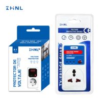 Protecteur de tension numérique professionnel ZHNL 230V pour appareils électroménagers, avec indicateur de tension réglable, protection contre les surtensions et les sous-tensions