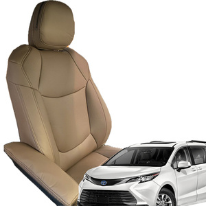 Kit de cubierta de asiento de coche de lujo de cuero de clase alta 9D para <span class=keywords><strong>Toyota</strong></span> <span class=keywords><strong>Sienna</strong></span> para modelos Land Cruiser 100 - Product Image 1