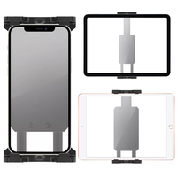 Support de téléphone portable et tablette universel flexible en plastique de 13 pouces pour trépied avec fixation 1/4 - Nouveauté 2024 - Offre Spéciale