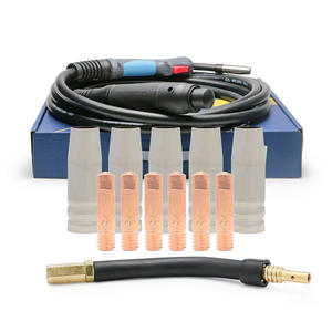 15AK Zubehör Binzel Schweißen Schwanenhals Kontakts pitzen und Kupfer MB Gasdüse MIG Schweißen Ersatzteile - Product Image 6