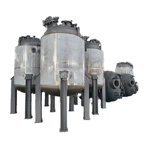 4000l lithium battery vertical stirred titanium reactor