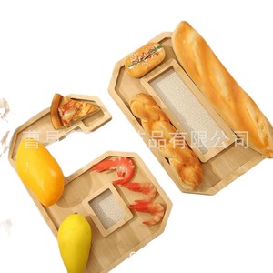 Bandeja de Madera Digital Xinqing 2026 para Servir Frutas y Postres en Fiestas, Plato Decorativo para Mesa - Product Image 2