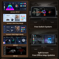 Autoradio Android CarPlay sans fil Junsun pour BMW Série 1 2 3 4 F20 F21 F22 F30 F31 F32 F33 F34 F36 2013-2017 NBT GPS multimédia