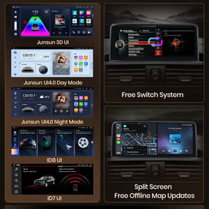 วิทยุติดรถยนต์ Junsun Wireless CarPlay Android สำหรับรถยนต์ BMW ซีรีส์ 1 2 3 4 รุ่น F20 F21 F22 F30 F31 F32 F33 F34 F36 ปี 2013-2017 ระบบ <span class=keywords><strong>NBT</strong></span> มัลติมีเดีย GPS - Product Image 3