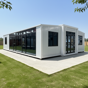 Maison conteneur préfabriquée <span class=keywords><strong>mobile</strong></span> et extensible sur mesure de 20, 30 ou 40 pieds avec salle de bain et cuisine, maison portable préfabriquée - Product Image 1