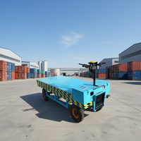 Remorque à plateau électrique à quatre roues pour la ferme et le marché, multi-usages, différents styles OT-200-100
