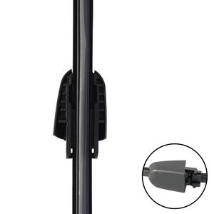 Essuie-glaces sans cadre pour Volkswagen Touareg 7L, jeu avant et arrière, lame en caoutchouc naturel - Product Image 2