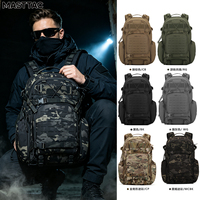 Sac à dos tactique MASTTAC MS7529 40L Thunderbolt, imperméable, en nylon 500D, grande capacité, pour ordinateur portable, randonnée en plein air, unisexe
