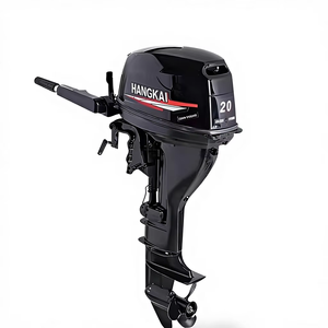 Motor Económico de Gasolina, Nuevo, 2 Cilindros, 20HP, 2 Tiempos, Arranque Manual, Modelo de Repuesto, Instalación Directa - Product Image 1