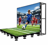Pantalla LED para Estadios al Aire Libre, 960*960, Instalación Fija, Gabinete de Hierro, Pantalla LED P2.5, Video Wall LED, Pantalla Publicitaria para Fútbol