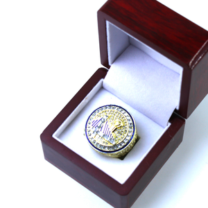 Bague de championnat des <span class=keywords><strong>Golden</strong></span> <span class=keywords><strong>State</strong></span> Warriors 2017, championnat de basket-ball américain, alliage, bague tendance - Product Image 5