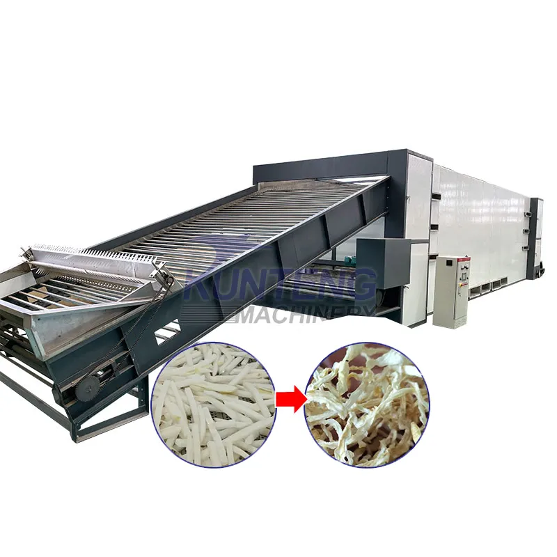 CE dried split ginger processing drying machine with turner accessories seeds pet feed pellet vegetable garlic and onion dryer