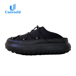 Fournisseur direct du Vietnam sur Alibaba |   Chaussures d'allaitement pour femmes Zapatos <span class=keywords><strong>Mula</strong></span> Mujer - Mules décontractées à semelle épaisse à enfiler avec cordon de serrage - Product Image 2