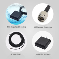 Antenne récepteur TNC intégrée avec boîtier de récepteur, câble GSM pour voiture, ordinateur portable, satellite, GPS de suivi de localisation, antenne GNSS