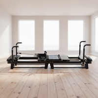 Machine de Pilates Reformer Xformer Premium pour Studio Commercial, en Aluminium, avec Appui-tête Durable et Ressorts pour l'Entraînement de Yoga