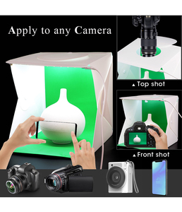 Puluz — boîte à lumière pliable à lumière LED, pour Studio de photographie, prise de vue avec table DSLR - Product Image 2