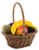 Petit panier de pâques en osier à poignée ovale, garniture tressée, panier à linge en osier