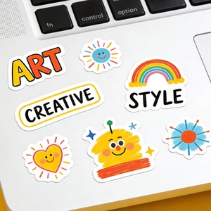 สติกเกอร์โลโก้แบบกำหนดเอง - ฉลากกาวกันน้ำสำหรับสร้างแบรนด์ธุรกิจ - Product Image 1