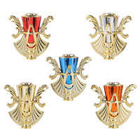 Composants de trophée en plastique Phoenix de haute qualité avec logo personnalisé et impression UV sur le thème sportif pour les trophées