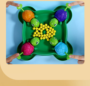 2025 divertido <span class=keywords><strong>juego</strong></span> de mesa educativo conjunto de juguete de tortuga para niños regalo interactivo para padres e hijos hecho de plástico duradero - Product Image 5