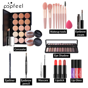Grande Palette de fard à paupières rose, ensembles complet de maquillage et cosmétique, prêt à l'emploi, livraison gratuite - Product Image 4