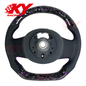 Volante LED de Fibra de Carbono Forjado Personalizado para MINI Cooper S 50 JCW R57 R56 R55 R54 R53 R52 R51 R50 F54 F55 F56 - Product Image 4