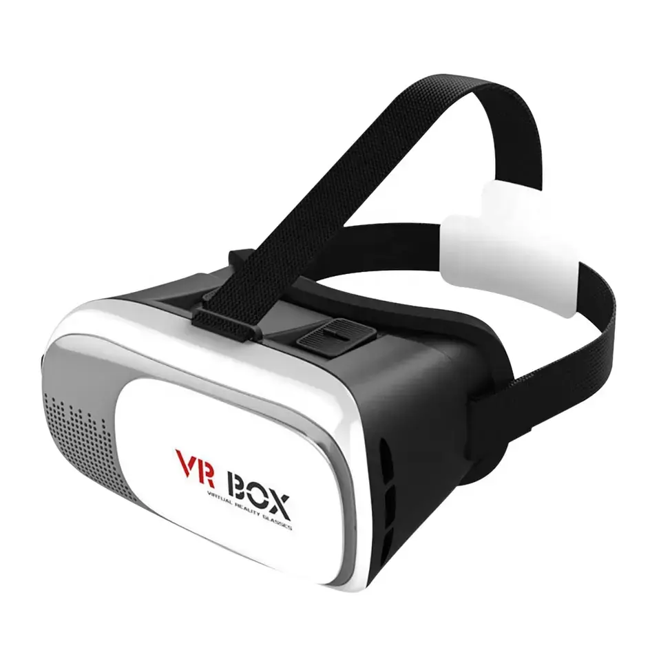 Oem logo orijinal VR sanal gerçeklik 3D gözlük kutusu Stereo VR Google karton kulaklık kask IOS Android Smartphone için VR