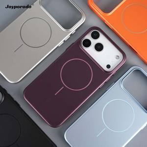 JOYPORODO struttura in metallo custodia PC magnetico all'ingrosso per IPhone17 Pro Max custodia antiurto per <span class=keywords><strong>Huawei</strong></span> P70 P80 Ultra per Mi 15 Ultra - Product Image 1
