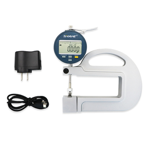 Medidor de Espesor Digital Electrónico SHAHE de Alta Precisión 0.001 mm, 0-0.4 Pulgadas/10mm, Batería Recargable - Product Image 4