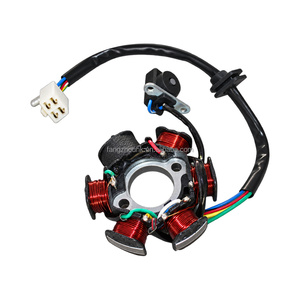 คอยล์สเตเตอร์แมกนีโตสำหรับรถจักรยานยนต์ C110-6 WAVE ZS100-6 ระบบชาร์จไฟฟ้าอะไหล่ทดแทน - Product Image 2