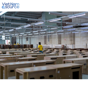 Ensemble de meubles pour étudiants en bois naturel/MDF/contreplaqué Matériau solide Usine du Vietnam pour hôtels Salles de bains Appartements - Product Image 4