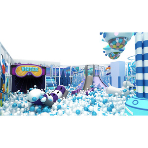 Équipements de parc d'attractions, aire de jeux intérieure commerciale, jeux pour enfants, piscine à balles, équipement de jeux souples, toboggan pour enfants - Product Image 6