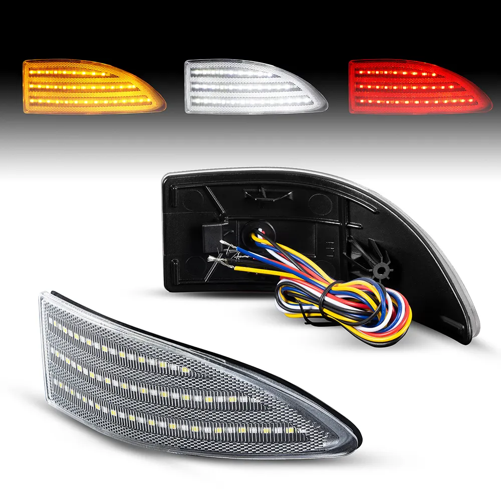 Riflettore freno posteriore a LED con lente trasparente/fumé/rossa di alta qualità per Lexus IS250/350 Design Canbus