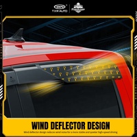 Pare-soleil de fenêtre et de porte FronArmor, déflecteur de pluie, bouclier robuste et durable, nouveaux accessoires extérieurs automobiles pour Ford Ranger T9 2022-