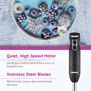 Mixeur Plongeant Portable 300W Électrique pour Cuisine Domestique et Enfants - Meilleure Vente - Product Image 4