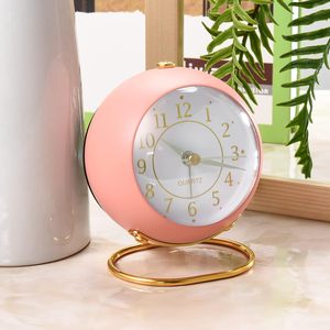 European Style Creative <b>Silent</b> Table Desk <b>Clock</b> Reloj <b>Alarm</b> <b>Clock</b> with Night Light Analog Children <b>Alarm</b> <b>Clock</b> - Product Image 2