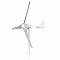 Générateur éolien GWS-3000W 3KW 48V CC, rotor PMSG 4,1m, démarrage à 2m/s pour station de base de tour de télécommunication, télécommande, IP54