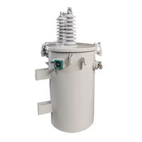 Transformateur de distribution monophasé monté sur poteau 50 kVA 13,2 kV/230 V 60 Hz IEC 60076 OEM ODM pour le réseau électrique des Philippines