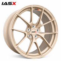 Jantes forgées monobloc personnalisées IASX 19 20 21 pouces, jantes de course légères pour Ford Mustang Dark Horse Performance Car