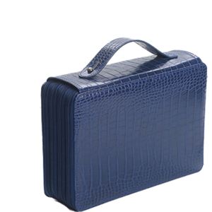 Étui à crayons personnalisé avec logo, professionnel, 4 couches et 4 fermetures éclair, anti-chute et anti-choc, 200 emplacements pour crayons de couleur - Product Image 5