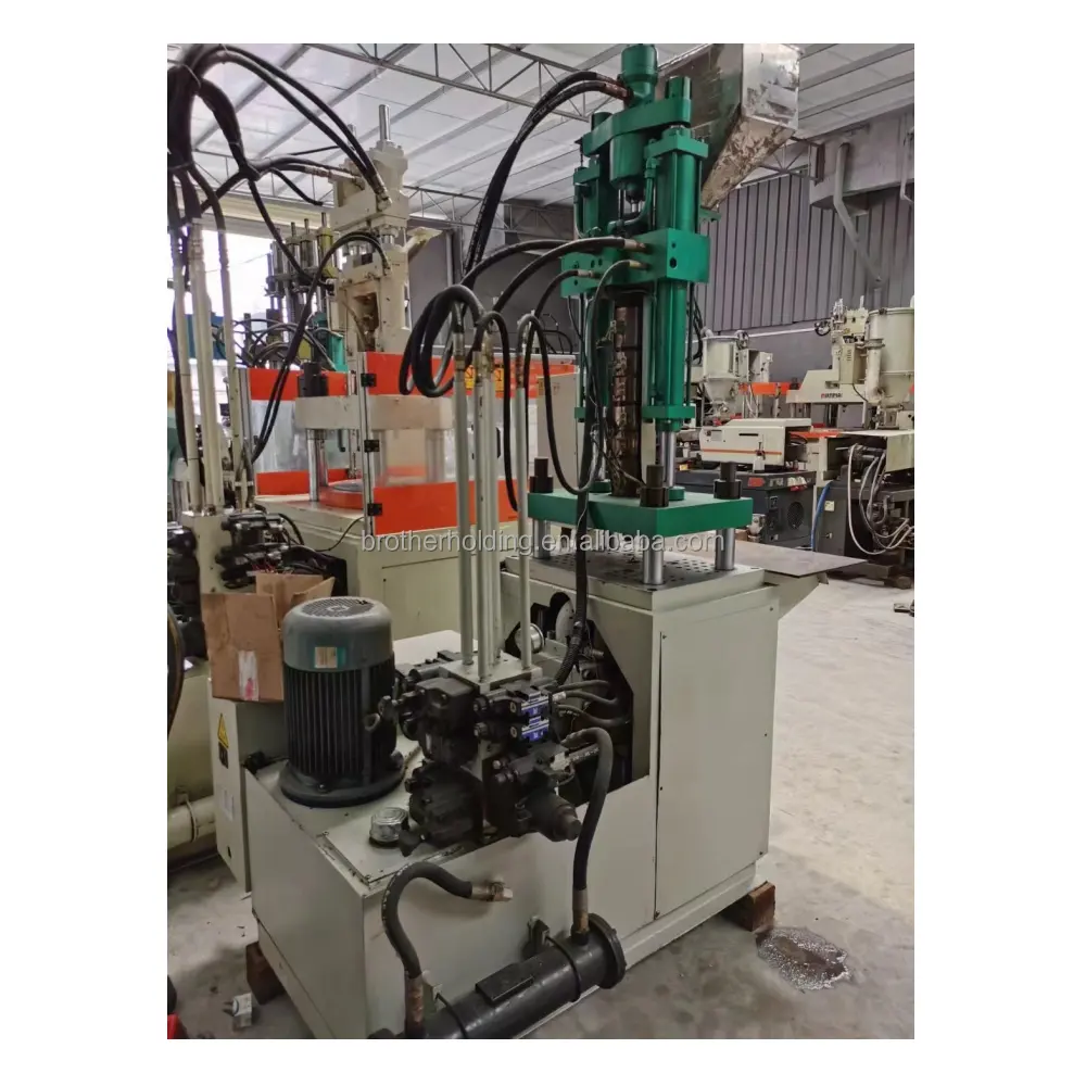 Used Injection Molding Machine 25 35 45 ton Small Vertical Injection Molding Machine