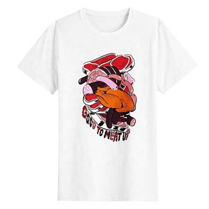 เสื้อยืดโอเวอร์ไซส์สำหรับผู้ชายเสื้อยืดโอเวอร์ไซส์ทำจากผ้าฝ้าย100% พิมพ์ลาย3D พัฟเทรนด์สูงสุด2025ล่าสุด - Product Image 1