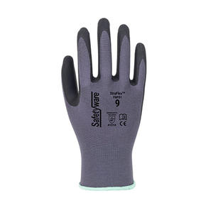 Gants de sécurité industrielle de taille XL certifiés EN388 Gants de protection étanches en mousse enduits de nitrile doublés de nylon Gants de travail utilitaires - Product Image 3