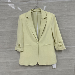 เสื้อโค้ทใส่ทำงานอินเทรนด์2025ฤดูใบไม้ร่วงชุดลำลองขนาดเล็กเสื้อเบลเซอร์แบบมีกระดุมเม็ดเดียวสำหรับร้านขายเสื้อผ้าคอลเลกชั่นสุดพิเศษ - Product Image 6